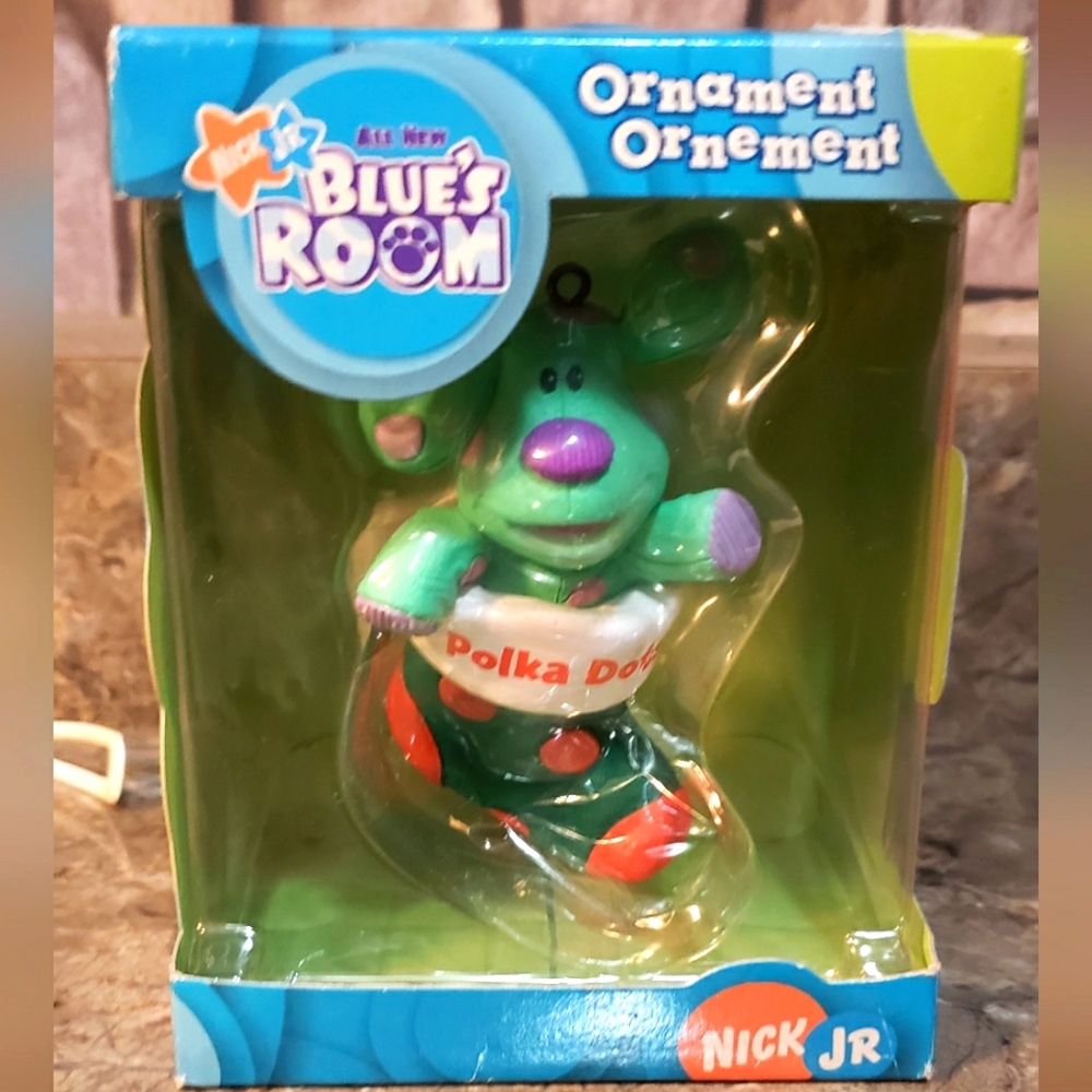 Vintage Blue's Clues Christmas Holiday Decoration Ornament